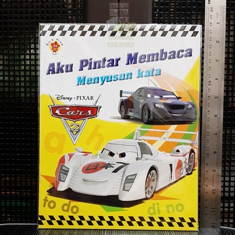 Jual Buku Belajar Membaca Disney Cars Aku Pintar Membaca Menyusun Kata