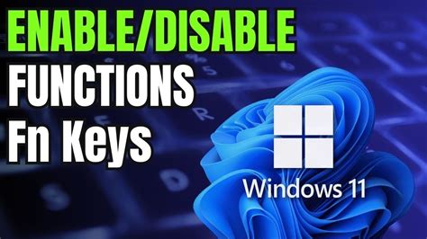 How To Enable Or Disable Function Fn Keys In Windows 1110 Fix