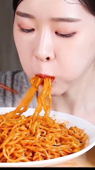 Asmr Noodles Eating Koreanfood Mukbang Noodleschinesefood Fume