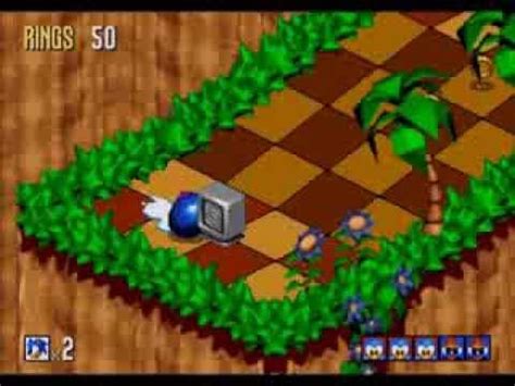 Sonic D Blast D Flickies Island Sega Genesis Mega Drive