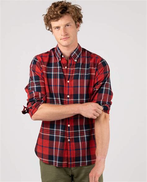 Introducir Imagen Le Ador Outfit Camisa Cuadros Roja Hombre