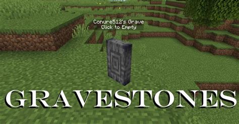 Very Simple Gravestones Minecraft Data Pack