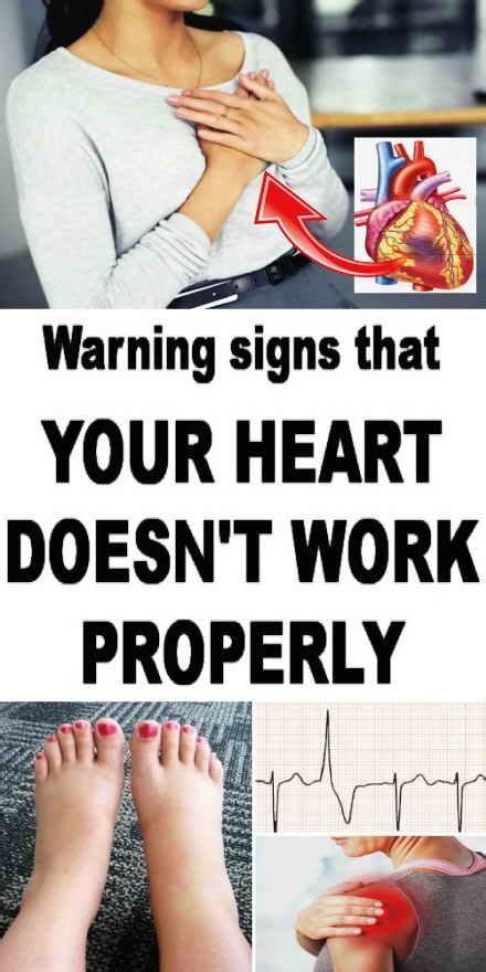 Warning Signs Of A Heart Disease Health Remedies 365 Signs Of Heart