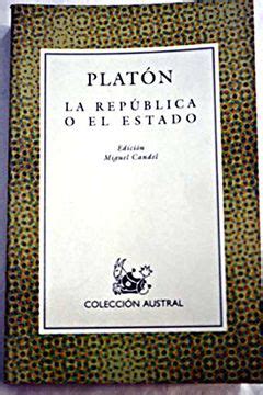 Libro La Republica o el Estado De Platón Buscalibre