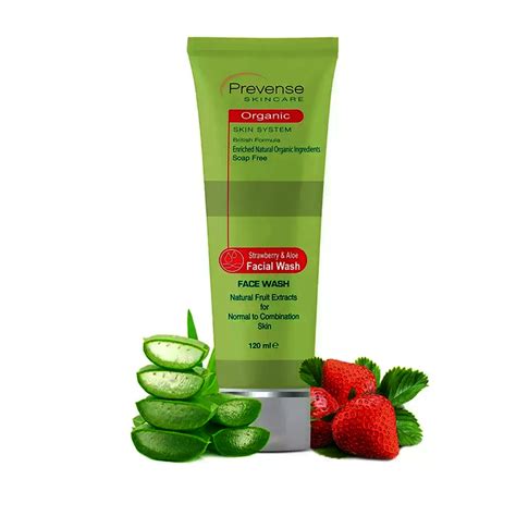 Prevense Strawberry And Aloe Facial Wash For Normal To Combination Skin Wishque Sri Lanka S