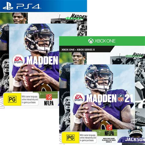 Madden NFL 21 2021 PS4 PS5 Playstation 4 5 XBOX One XBSX American