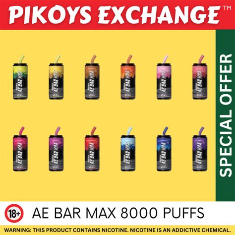 AE BAR MAX 8000 Disposable AebaR Lazada PH