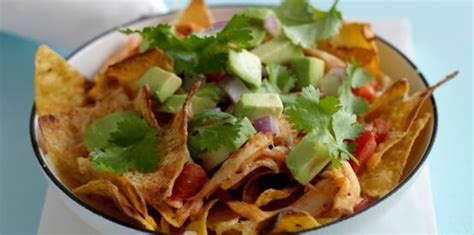 Salade De Poulet Avocat Et Tortillas La Mexicaine Facile Et Rapide