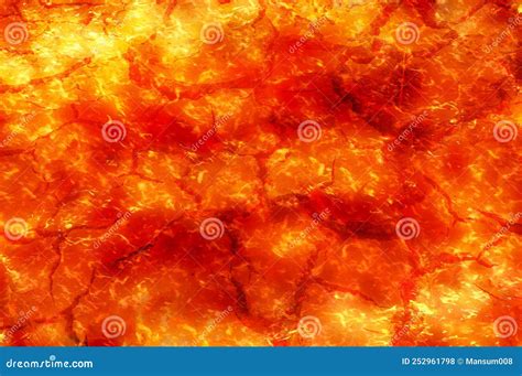 Red Hot Fire Pattern Background Stock Illustration Illustration Of Detail Stone
