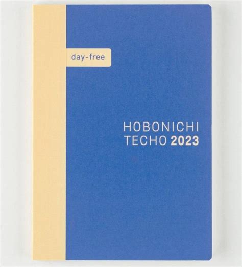 [FROM JAPAN] 2023 Hobonichi Techo Original, Hobonichi Techo Day-Free ...