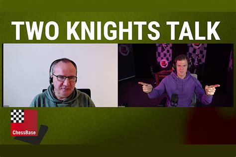 Two Knights Talk Arne K Hler Und Johannes Fischer Sprechen Ber Ein