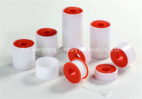 Surgical Cotton Cloth Zinc Oxide Self Adhesive Plaster Tape China