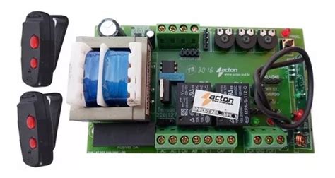 Placa Central P Motor De Port O Garen Seg Controles Parcelamento