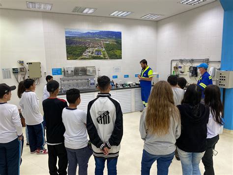 Alunos Da Rede P Blica De Ubatuba Participam Do Programa Educa Sabesp E