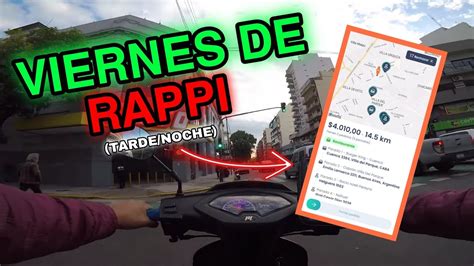 Cuánto GANE trabajando 6 horas en RAPPI RAPPI ARGENTINA YouTube