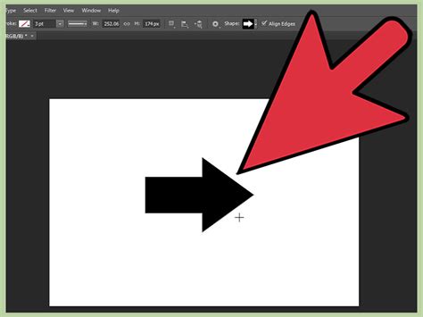 How To Draw Arrow In Photoshop Images