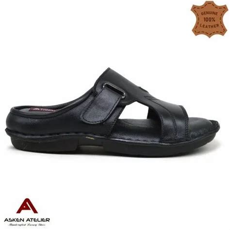 Airmix Casual Wear Asken Atelier Mens Genuine Leather Slipper IR0013 At