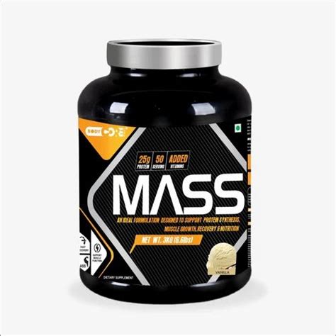 Body Core Science Mass Gainer 3 Kg Vanilla Weight Gainer Muscle Gainer At Rs 1499piece