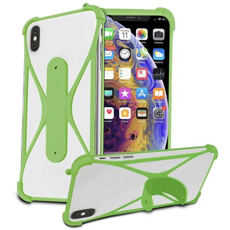 Coque Souple Universelle Antichoc En Silicone Cordon Tour De Cou Pour