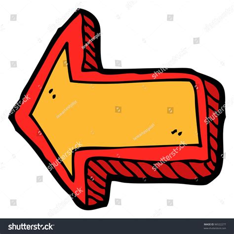 Cartoon Arrow Stock Illustration 96522277 Shutterstock