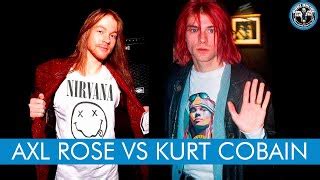 Kurt Cobain And Axl Rose