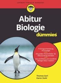 Abitur Biologie für Dummies Biologie Schulbuch 978 3 527 71896 2