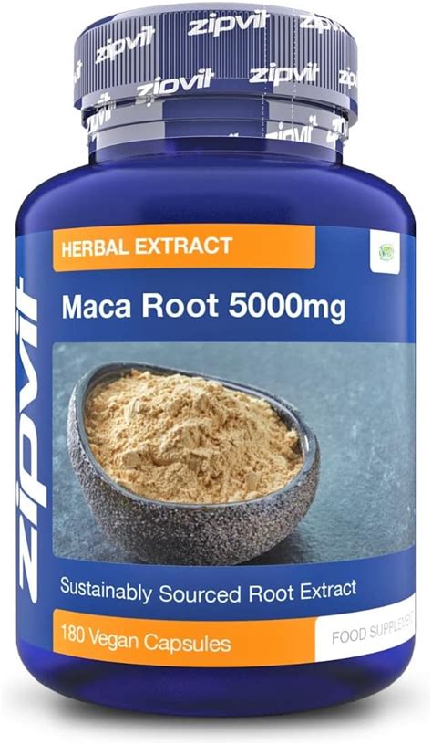 Maca Root Capsules 5000mg Black Maca And Yellow Maca Combination High