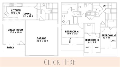 Floor Plans of Parkview Townhomes in Olathe, KS