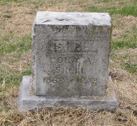 Cora Ashford Mitchell Shell 1862 1943 Find A Grave Memorial