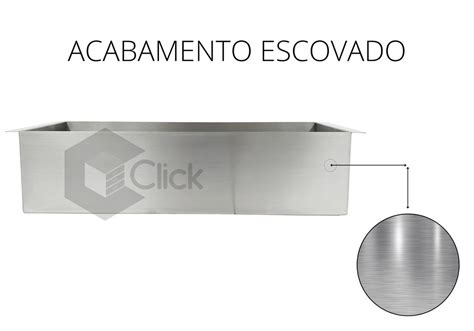 Calha Canal Equipado Escorredor Lou A Inox Embutido Pia Madeiramadeira