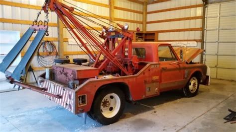 1967 Gmc Tow Truck Chevrolet 396 Big Block Holmes 500 Wrecker Classic