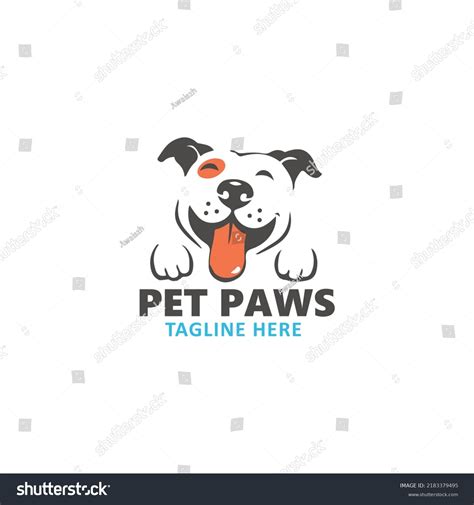 Dog Face Logo Design Vector Stock Vector (Royalty Free) 2183379495 ...