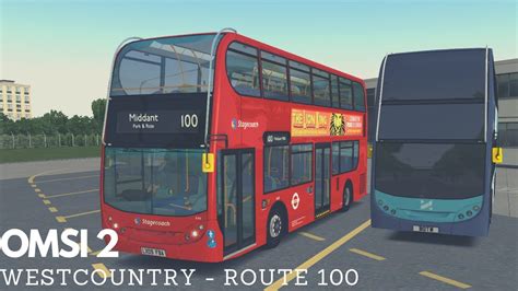 OMSI 2 Westcountry V3 Route 100 Enviro 400 London Spec YouTube