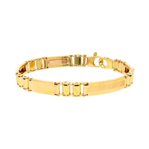 Pulsera en oro amarillo 10K Joyería Lunas