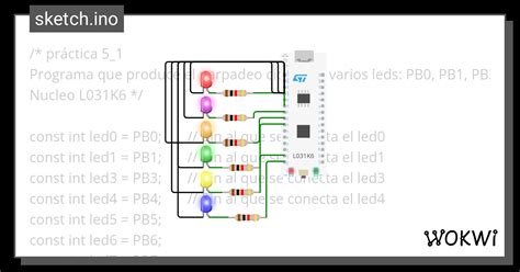 Practica Wokwi Esp Stm Arduino Simulator