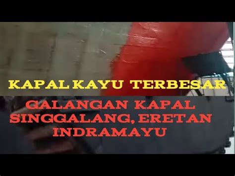 Al Zaytun Kapal Kayu Terbesar Pelabuhan Samudra Biru Eretan Indramayu