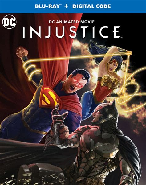 Dcs Injustice Animated Movie Gets Release Date And Debuts Box Art