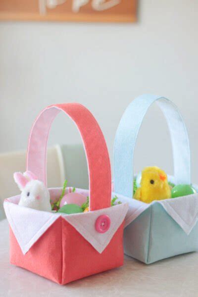 26 Diy Easter Basket Tutorials To Make Or Sew