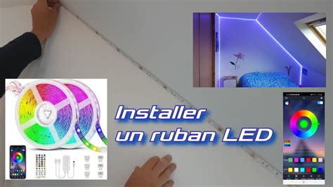 Comment Installer Un Ruban Led Multicolore Pour Chambre Fixer Une