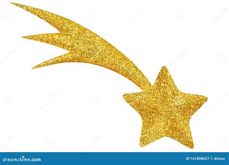 Estrela Dourada Decoração De Christmad Imagem de Stock Imagem de