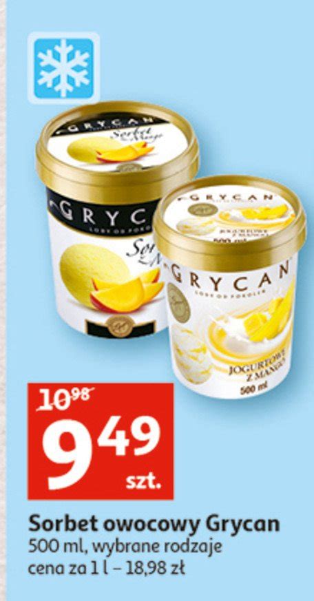 Sorbet Z Mango Grycan Cena Promocje Opinie Sklep Blix Pl