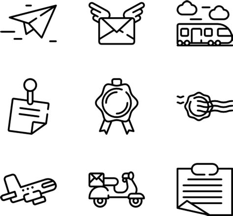 Free Post Office Clip Art Black And White, Download Free Post Office ...