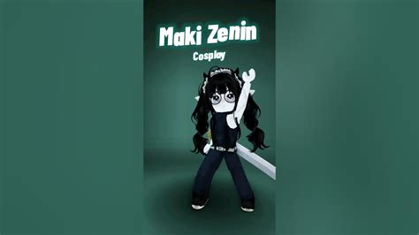 Roblox Jujutsu Kaisen Cosplayoutfit Maki Zenin Heavenly Restriction