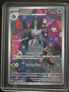 banette  pokemon tcg hobbies toys toys games  carousell