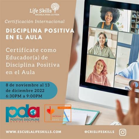 Online Taller Certificaci N Internacional Disciplina Positiva En El