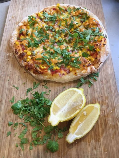 Homemade Mexican Inspired Elote Pizza Pizza