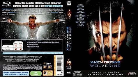 Jaquette DVD de X Men Origins Wolverine BLU RAY Cinéma Passion