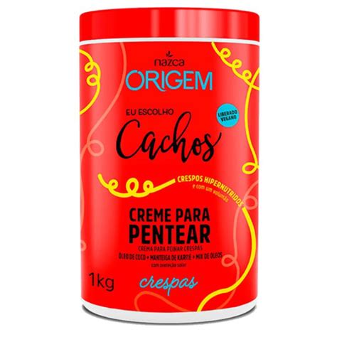 Origem Nazca Crema Para Peinar Cachos Crespas Grupo ImpoHogar