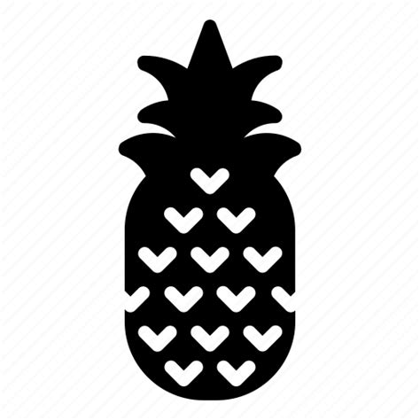 Food Fruit Healthy Food Pineapple Icon