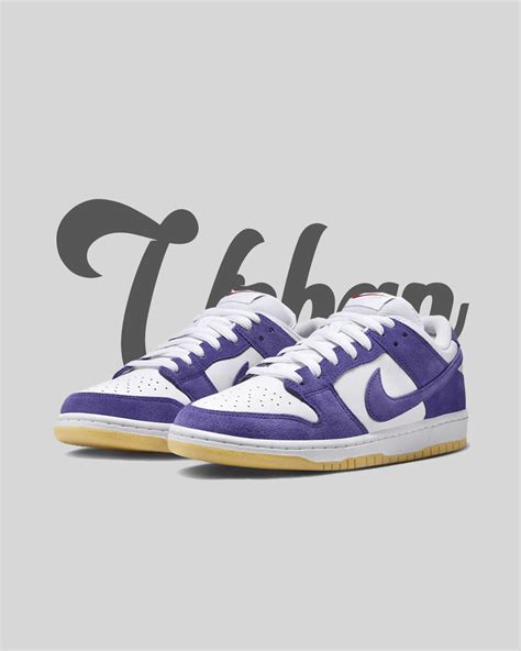 Nike Sb Dunk Low Pro Iso Orange Label Court Purple Urban Collection